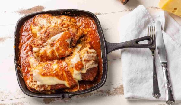 Cotoletta di vitello alla parmigiana