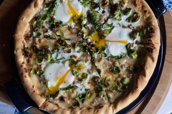 Pizza guanciale