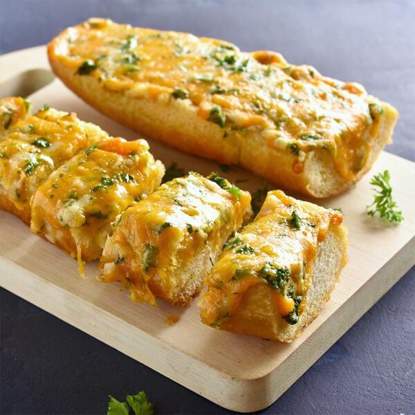 Pane di aglio con mozzarella