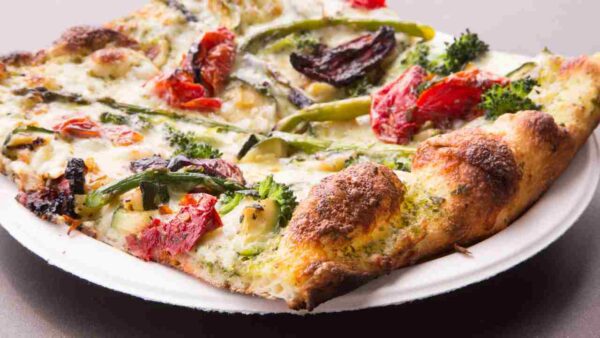 Pizza con verdure all´ortolana