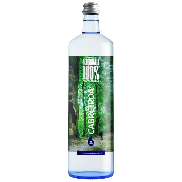 Agua mineral sin gas Cabreiroá 1 L.