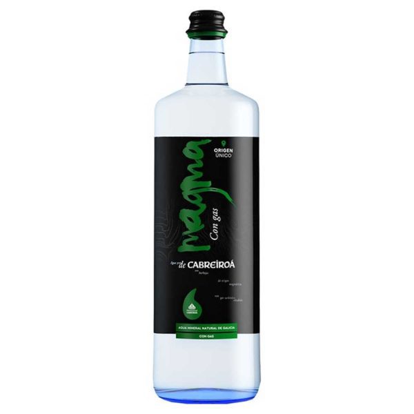 Agua mineral con gas Cabreiroá Magma 1 L.